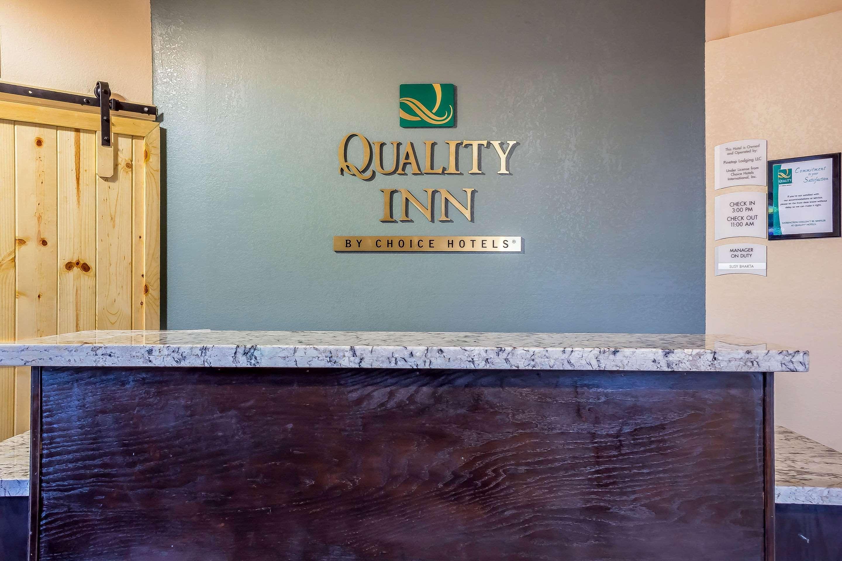 Quality Inn Pinetop Lakeside Dış mekan fotoğraf